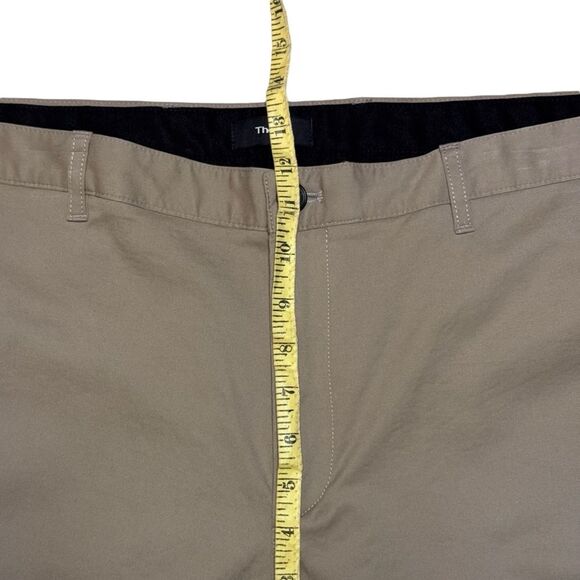 Theory Men's Zaine P2 Atlas Twill Pants Tan Cotton Business Casual Size 40 - Picture 7 of 9